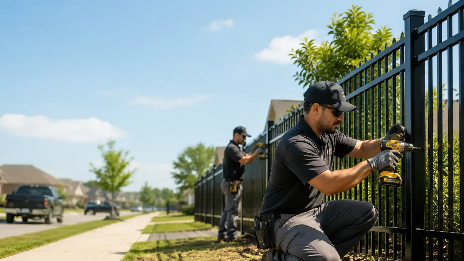 Metal Fence Installation in Orange City, IA